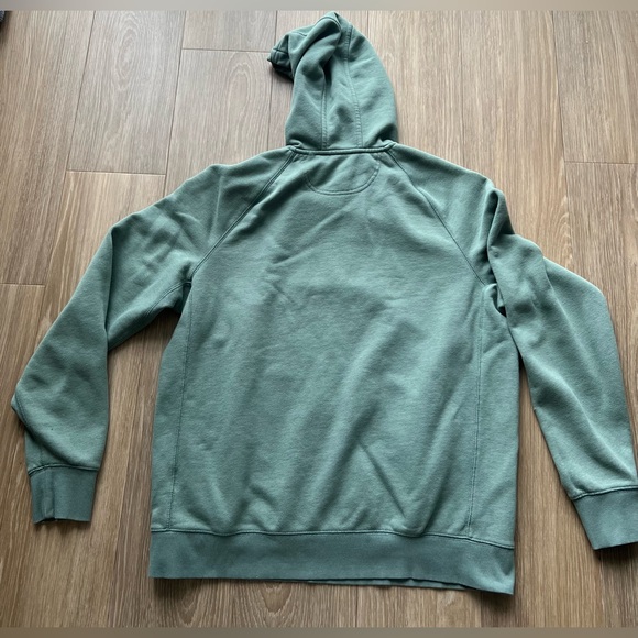 Carhartt LOGO Classic Letter Men And Women Loose Hooded Fleece Hoodie Sweatshirt - Picture 3 of 6